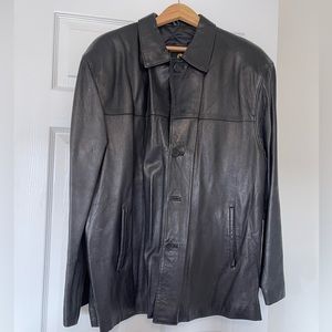 Imported Brazilian Ferras leather jacket